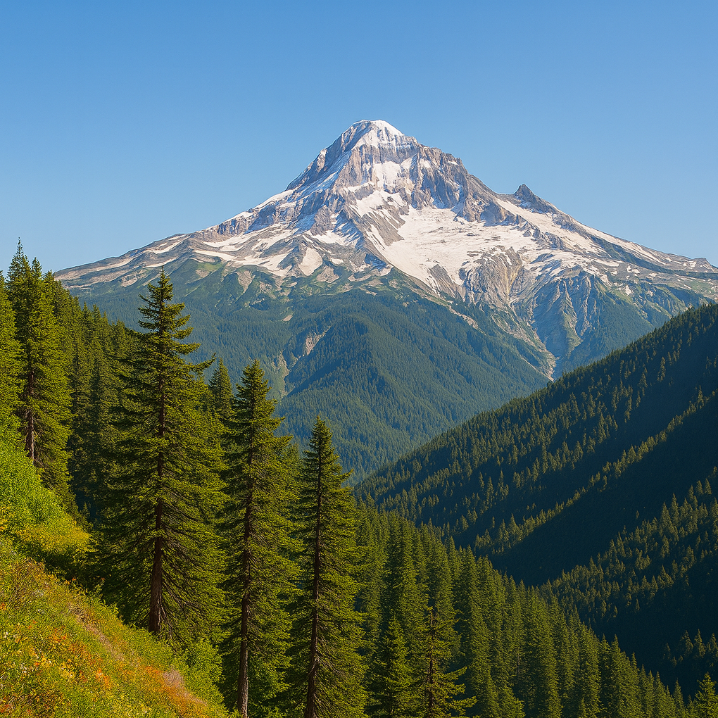 Mountain nature scene - representing strength, courage, and personal growth through counseling